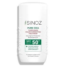 Sinoz Pure Cica SPF50+ Ton Eşitleyici Sıvı Yüz Güneş Kremi