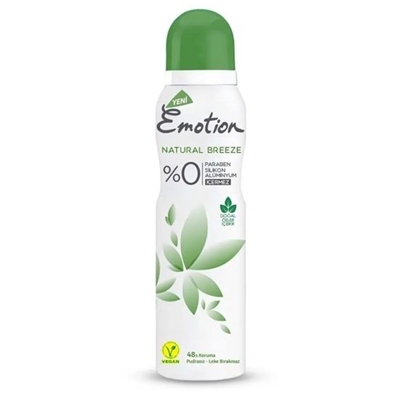 Emotion Deodorant Natural Breeze kadın 150 ml