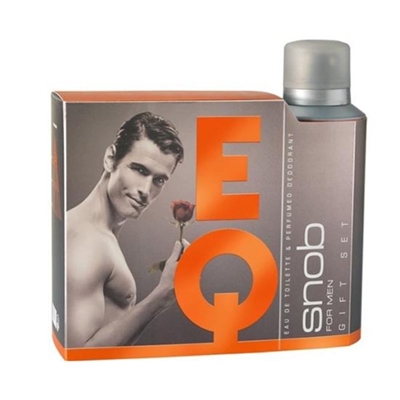 Snob EQ EDT 100ml Deodorant 150ml Erkek Parfüm Seti