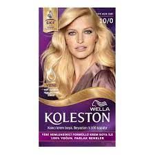 Koleston Set 10.0 Çok Açık Sarı Saç Boyası Wella