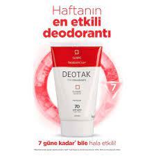 Deotak Normal Ciltler Için Klasik Krem Deodorant 35ml