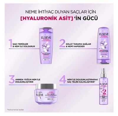 Elseve Hydra [Hyaluronic] 72 Saat Nem ile Dolgunlaştıran Maske