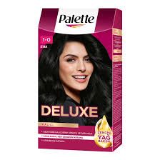 Palette Deluxe Saç Boyası 1-0 Siyah
