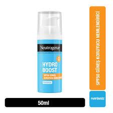 Neutrogena Hydro Boost SPF50 Güneş Koruyucu Nemlendirici Parfümsüz 50 ml