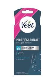 Veet Professional Sir Ağda Bantları Hassas Ciltler İçin 20 Ağda Bandı Yüze Özel