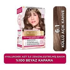Loreal Paris Excellence Creme Saç Boyası 6.1 Küllü Açık Kahve