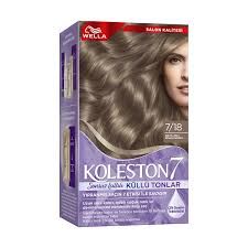 Koleston Wella Küllü Tonlar Saç Boyası 7/18 Işıltılı İnci Küllü Kumral